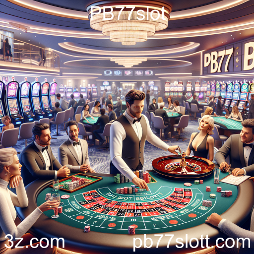 Experimente o Cassino Ao Vivo no PB77slot